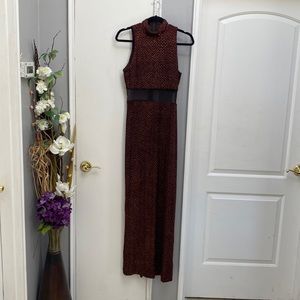 Copper shimmer gown